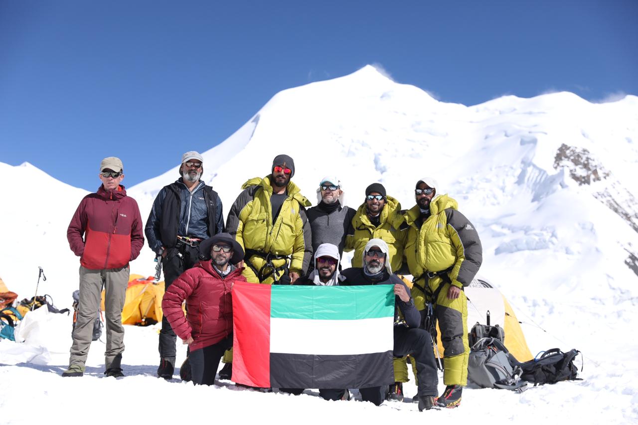 UAE military mountaineers reach summit of Mt Himlung Himal