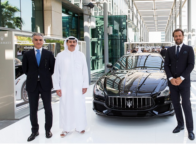 Al Tayer Motors unveils the new Maserati Quattroporte at the Salon Des Grandes Complications