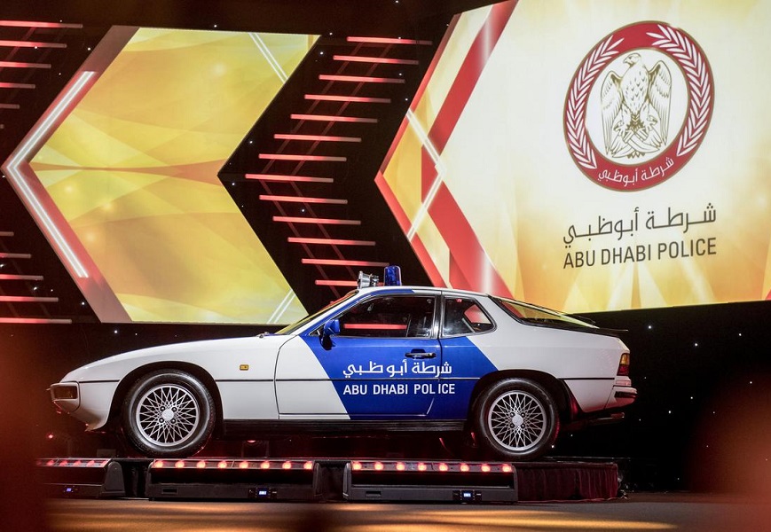 Vintage Porsche among Abu Dhabi Police&#039;s new look vehicles