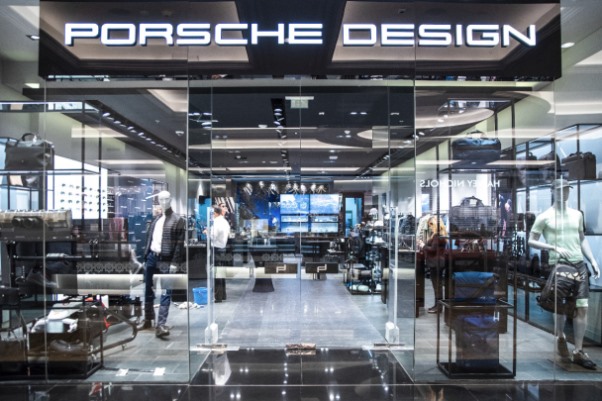 New Porsche Design Store in the Mall of the Emirates in Dubai