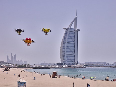Powerpuff Girls Soar Over Dubai!