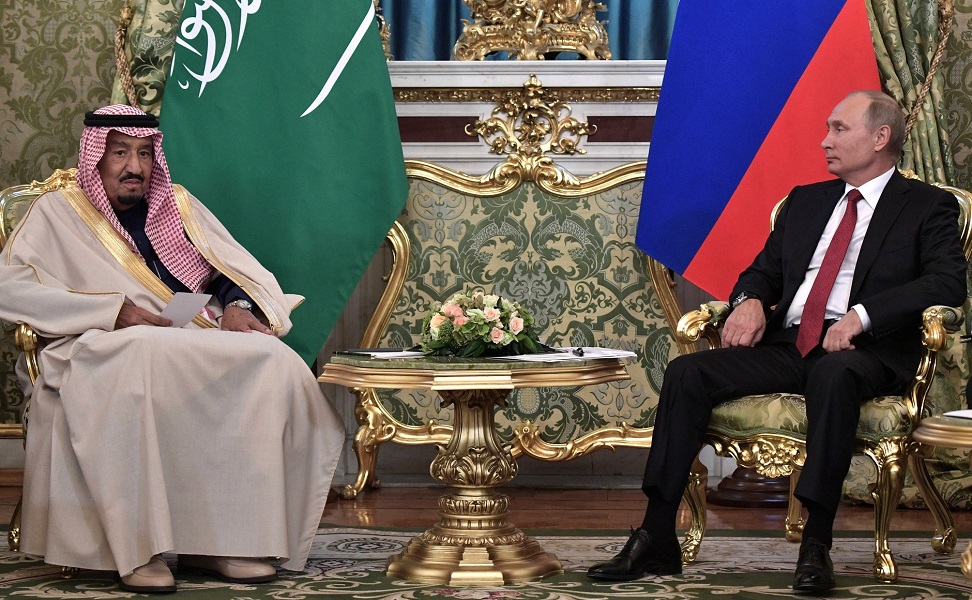 Russian-Saudi talks in the Kremlin, Moscow