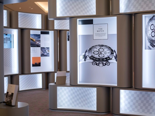 Rolex Daytona exhibition opens 20 Nov to 5 Dec 2016 at Yas Mall, Abu Dhabi