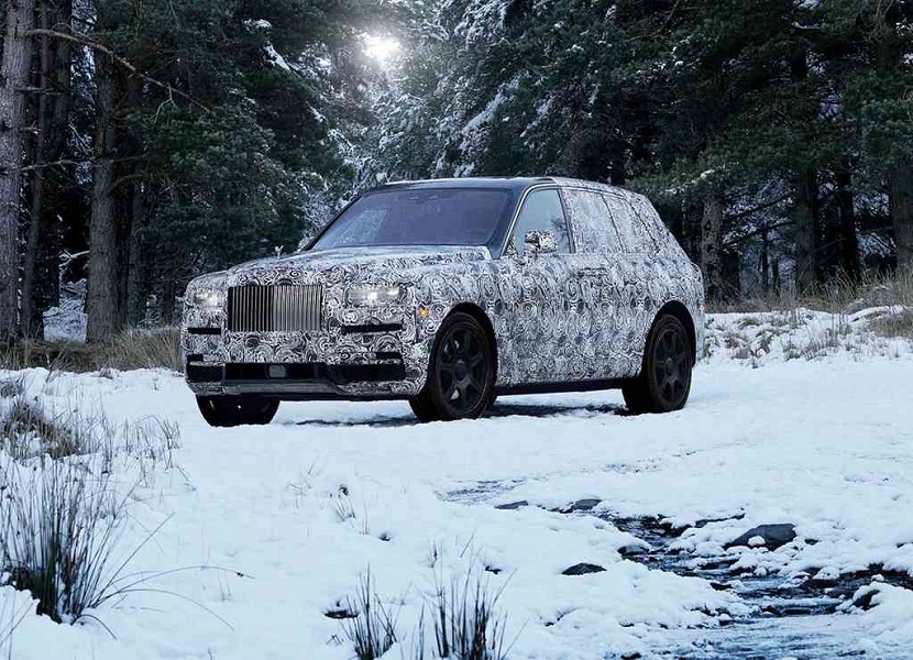 Вседорожник Rolls-Royce получил название Cullinan (Видео)