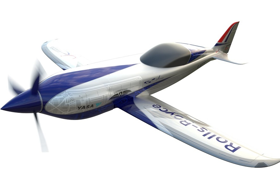 Rolls-Royce unveils all-electric plane targeting the record books