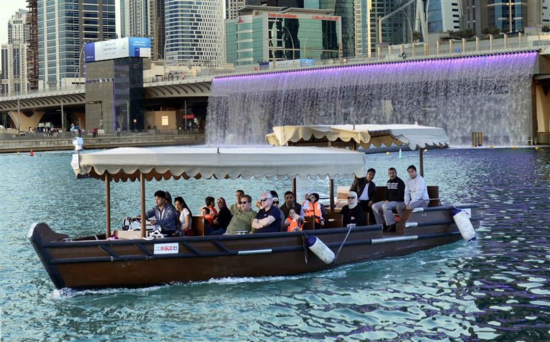 Now enjoy a ride aboard a traditional abra on the Dubai Water Canal!