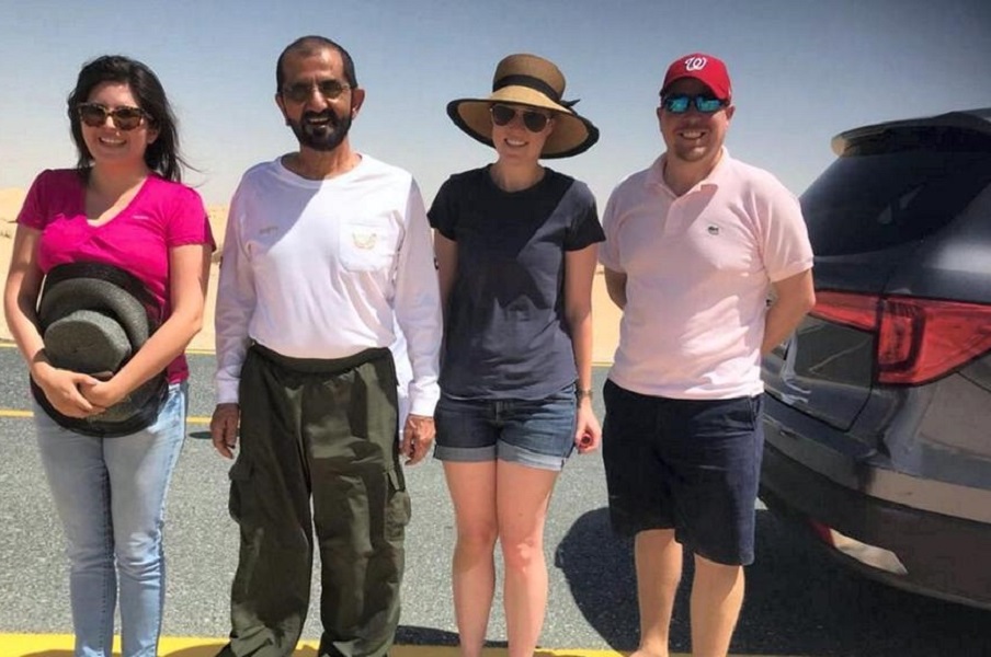 Ruler of Dubai helps friends stranded in the desert