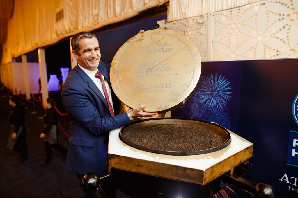 The world’s largest caviar tin at Atlantis, The Palm 