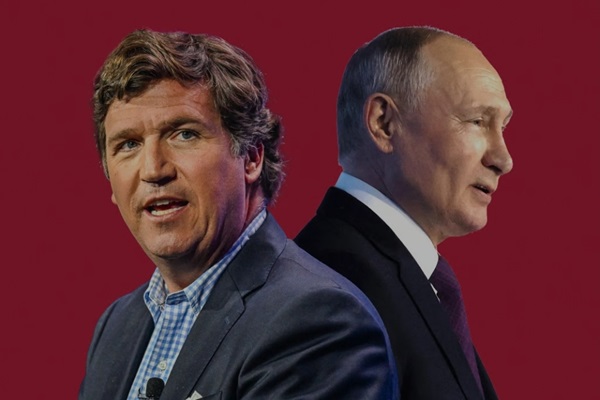 Tucker Carlson confirms he&#039;s interviewing Vladimir Putin in Moscow