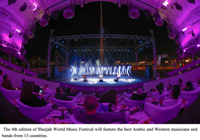 Sharjah World Music Festival 2017 begins tomorrow Friday! 
