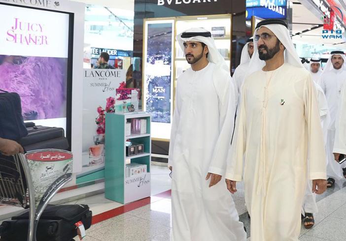 Sheikh Mohammed hails Dubai International Airport as a hub for cultures across the world