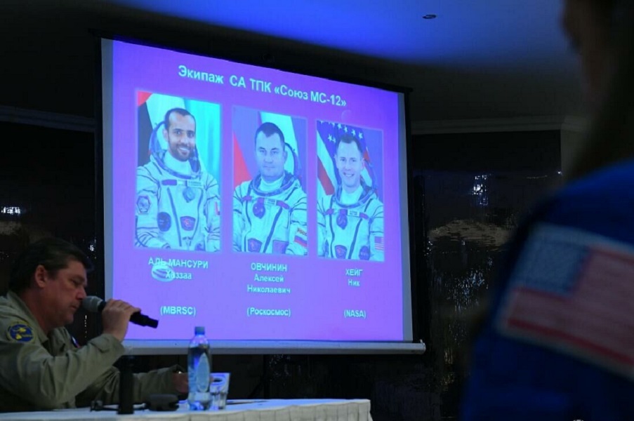 Emirati astronaut Hazza Al Mansouri&#039;s first mission back on Earth is talk to mum