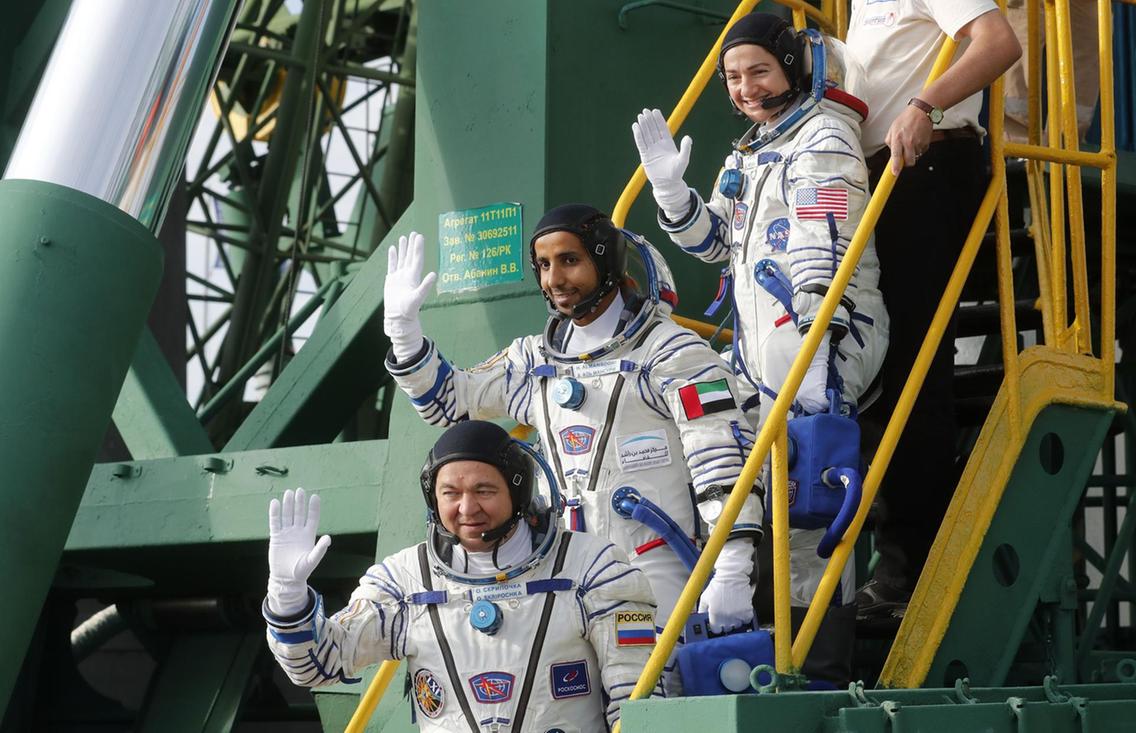 Hazza Al Mansouri becomes first Emirati in space