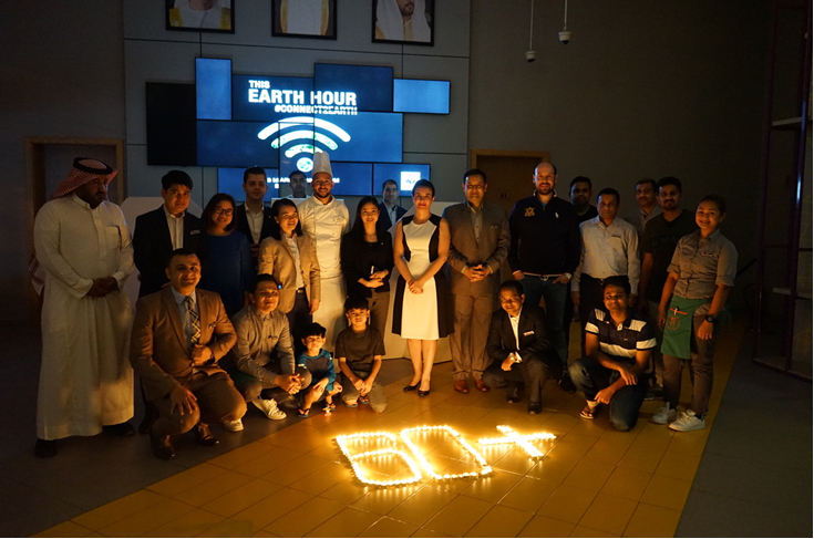 Studio M Arabian Plaza supports Earth Hour