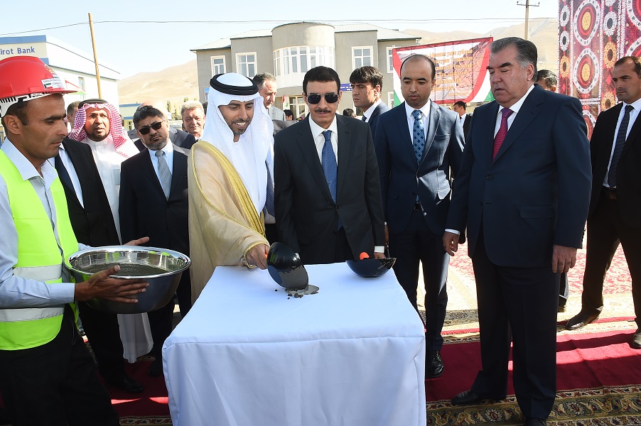 UAE delegation attends opening of Kulyab – Kalai Khumb road in Tajikistan