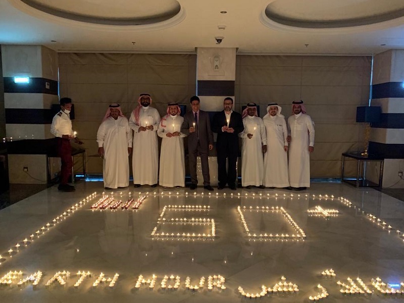 Millennium Taiba and Millennium Al Aqeeq Hotel join the momentum by participating in the Earth Hour