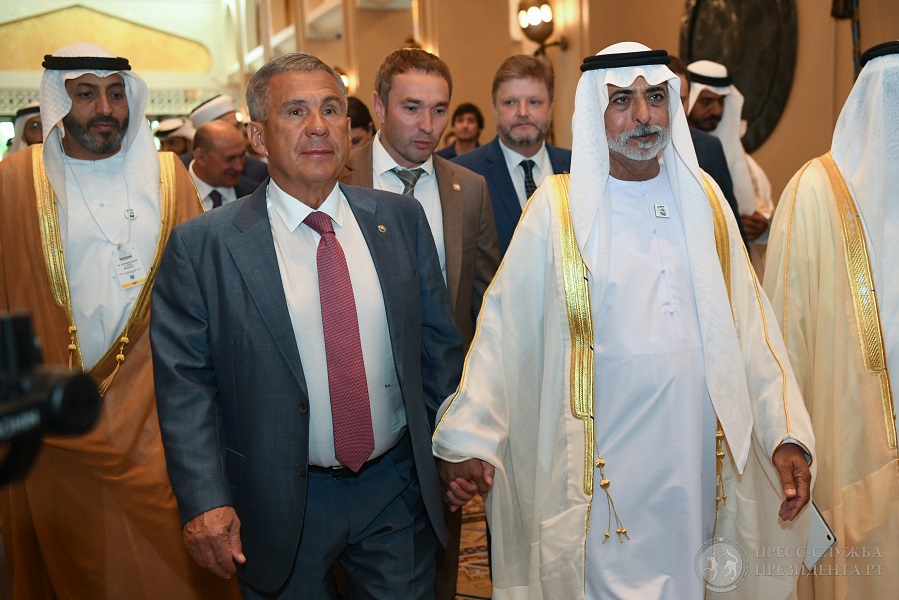 Tatarstan President attends the opening ceremony of the second World Tolerance Summit in Dubai