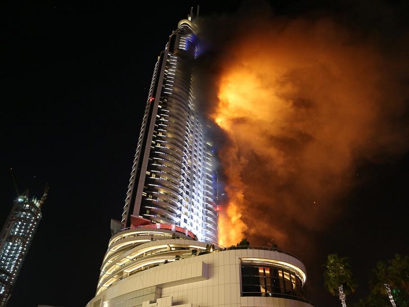 Dubai begins retrofitting skyscrapers to protect against fires