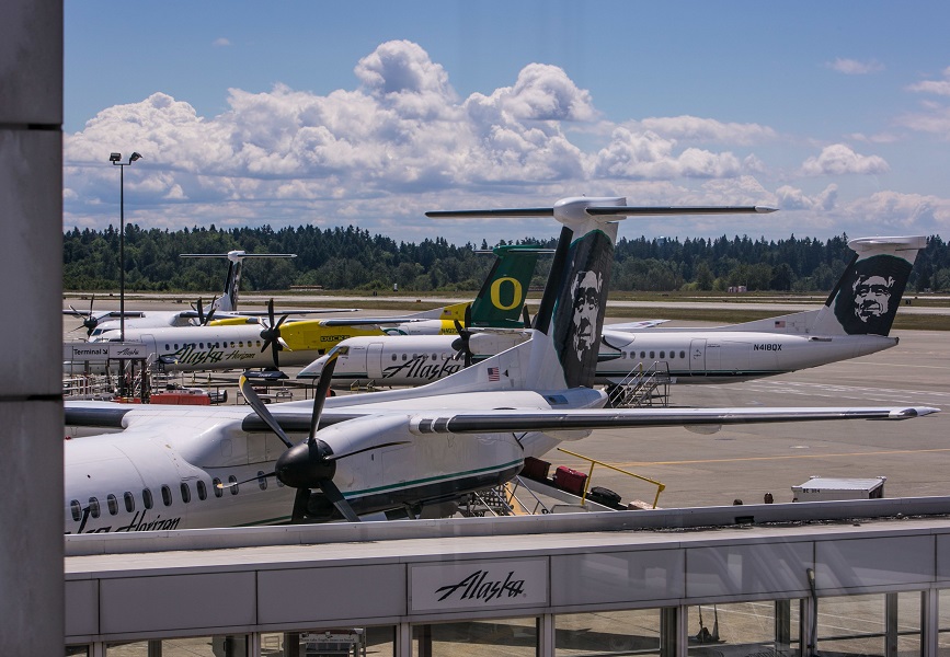 Airport worker stole Alaska Airlines plane and crashed