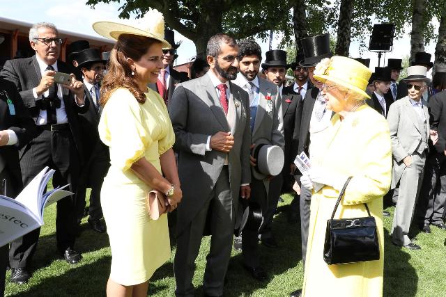 HH Sheikh Mohammed attends Epsom Derby Festival