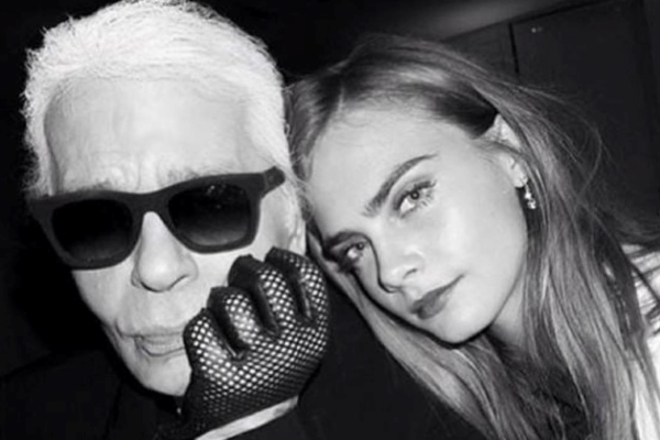 Karl Lagerfeld launches the “Cara Loves Karl” Capsule Collection