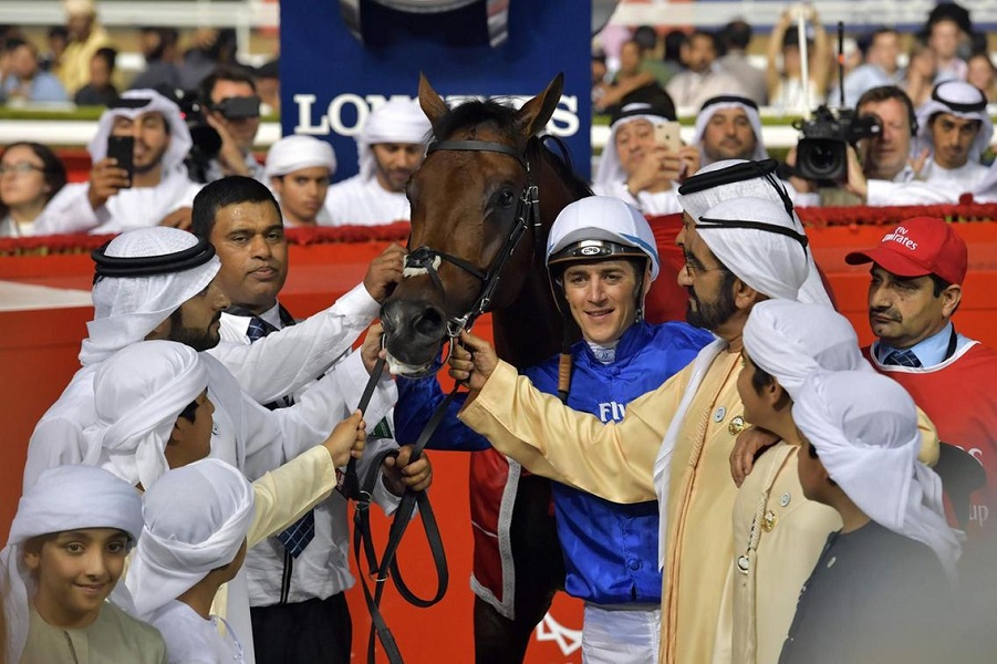 Thunder Snow wins 2018 Dubai World Cup (Video)