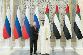Владимир Путин прибыл с государственным визитом в ОАЭ (Обновляется)