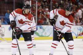 Hockey Tournament between Canada and Russia in Abu Dhabi