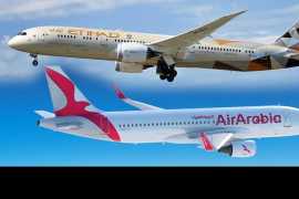 Авиакомпании Etihad и Air Arabia запустят первый лоукостер в Абу-Даби