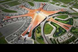 В Китае открылся крупнейший международный аэропорт Дасин, построенный по проекту Захи Хадид