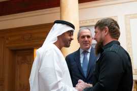 Mohamed bin Zayed receives Chechen leader