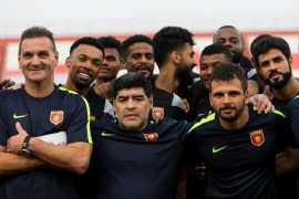 Diego Maradona set for UAE Division One debut as Fujairah manager