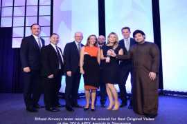 Etihad Airways virtual reality film starring Nicole Kidman wins &#039;Best Original Video&#039; at 2016 APEX Awards