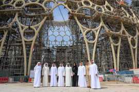 Венчающий момент подготовки к Expo 2020 Dubai-установлен купол Al Wasl