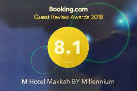 M Hotel Makkah by Millennium wins prestigious Guest Review Award from Booking.com