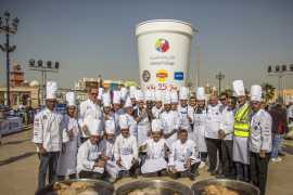 Global Village achieves Guinness World Records title with “the Largest Cup of hot Tea in the World”