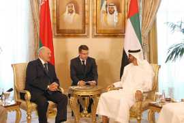 Sheikh Mohammad bin Zayed receives President of Belarus