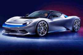 Pininfarina Battista electric hypercar is faster than a fighter jet (Video)