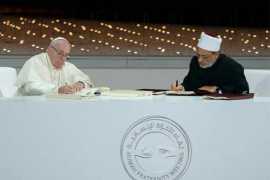 Папа Франциск приветствовал реализацию документа &quot;о человеческом братстве&quot;