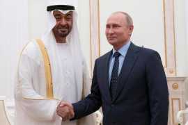 Sheikh Mohamed bin Zayed holds talks with Vladimir Putin