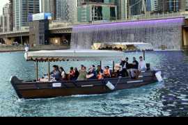 Now enjoy a ride aboard a traditional abra on the Dubai Water Canal!