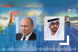 Mohamed bin Zayed receives phone call from Vladimir Putin