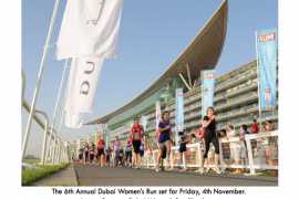 6th Annual Dubai Women’s Run set for Friday, 4 Nov. 