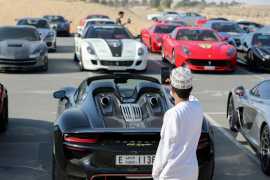 The supercar tour celebrating the Year of Zayed