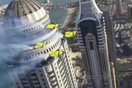 Don’t miss it! Wingsuiters whizz through Dubai Marina in new XDubai video!