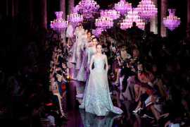 Elie Saab’s pearl paradise