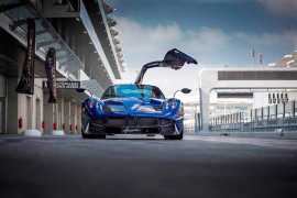 Pagani Automobili exclusive event in Abu Dhabi