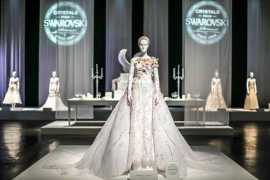 Swarovski’s exhibition, celebrating couturiers from the Middle Esat and Asia South