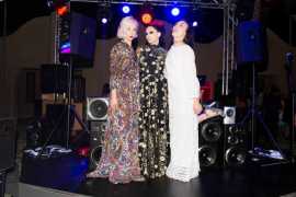 Alice and Olivia hosted a private Cocktail event