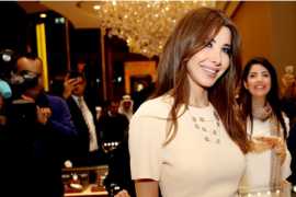 Superstar Nancy Ajram dazzles in new ‘Farfasha’ Collection launched during DSF 2017!